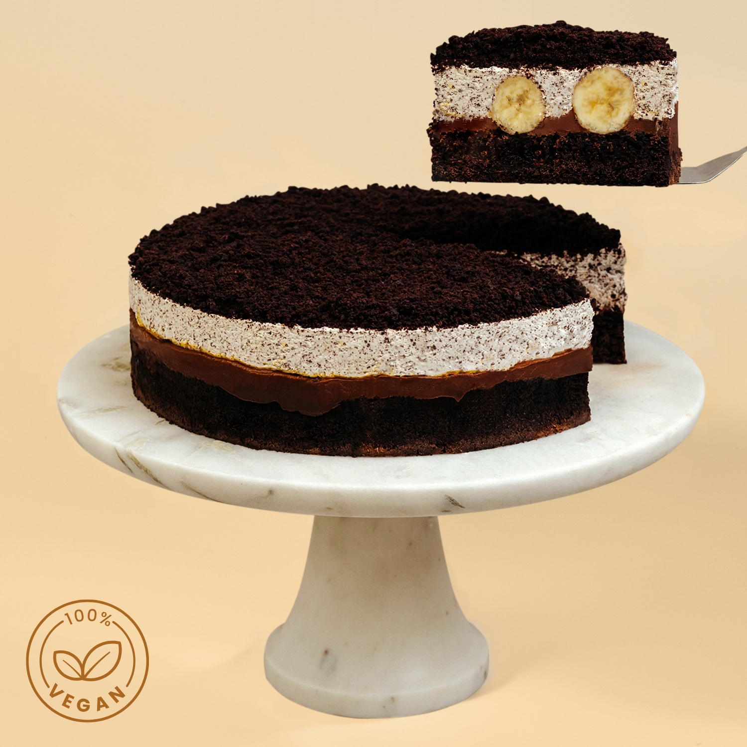 kategoria Ciasta, produkt na obrazku to NOWOŚĆ -  BANANOTTE